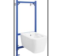 Mexen ensemble encastré bidet cadre Fenix B avec bidet Stella, blanc - 69935685100 13136 5907709164123