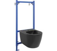 Mexen ensemble encastré bidet châssis Fenix B avec bidet Carmen, noir mat - 69935884985 13125 5907709164017