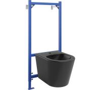 Mexen ensemble encastré pour bidet cadre Fenix B avec bidet Rico, noir mat - 69935724885 13132 5907709164086