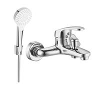 Mexen Erica R05 robinet de baignoire avec ensemble de douche, chromé - 74643R05-00 5471 5907709188075