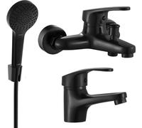 Mexen Erica R05 set de douche, Noir - 746403R05-70