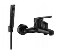 Mexen Erica R72 robinet de baignoire avec ensemble de douche, noir - 74643R72-70 5474 5907709188105