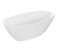 Mexen Eris baignoire autoportante 170 x 80 cm, blanche, trop-plein blanc - 53441708000-20 46448 5905315384126