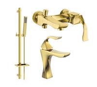 Mexen Estrella DQ02 ensemble de bain, doré - 72303DQ02-50 3364 5907709198876