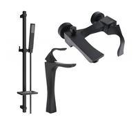 Mexen Estrella DQ02 ensemble de bain, noir - 72313DQ02-70 3371 5907709198944