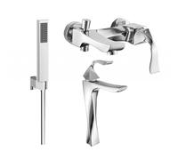Mexen Estrella R02 ensemble de baignoire, chromé - 72313R02-00 3372 5907709198951