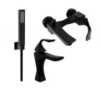 Mexen Estrella R02 ensemble de baignoire, noir - 72303R02-70 3368 5907709198913