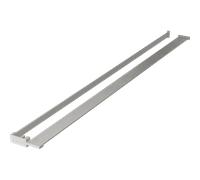 Mexen étagère pour paroi de douche avec barre porte-serviettes, nickel brossé - 800-02-97 50007 5905315078513