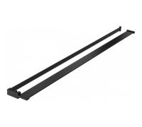 Mexen étagère pour paroi de douche avec barre pour serviettes, noir - 800-02-70 14249 5907709177376