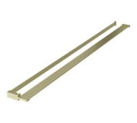 Mexen étagère pour paroi de douche avec porte-serviettes, or brossé - 800-02-55 50003 5905315077158