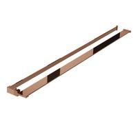 Mexen étagère pour paroi de douche avec rail pour serviettes, or rose - 800-02-60 14248 5907709168787