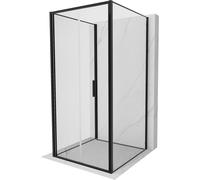 Mexen Exo-3S cabine de douche 3 parois pliante 90 x 90 cm, transparent, noir - 816-090-090-70-00-3S 96896 5905315139924