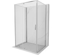 Mexen Exo-3S cabine de douche à 3 parois battante 95 x 100 cm, transparent, chrome - 819-095-100-01-00-3S 97197 5905315142474
