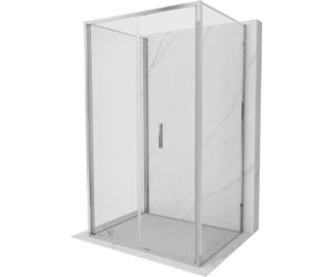 Mexen Exo-3S cabine de douche pliable 3 parois 100 x 90 cm, transparent, chromé - 816-100-090-01-00-3S 96657 5905315138965