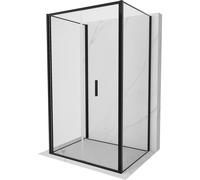 Mexen Exo-3S cabine de douche pliante à 3 parois 90 x 70 cm, transparent, noir - 816-090-070-70-00-3S 96840 5905315139641