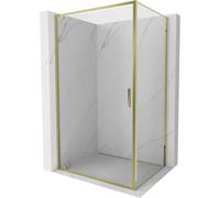Mexen Exo-BR cabine de douche pivotante 70 x 80 cm, transparent, or - 8181-070-080-50-00 58917 5905315572646