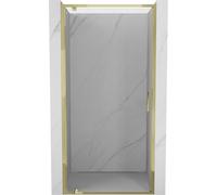 Mexen Exo-BR porte de douche pivotante 85 cm, transparente, dorée - 8181-085-000-50-00 59101 5905315970794