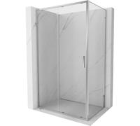 Mexen Exo cabine de douche coulissante 120 x 110 cm, transparent, chromé - 8151-120-110-01-00 92239 5907931007922
