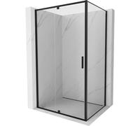 Mexen Exo cabine de douche pivotante 120 x 70 cm, transparente, noire - 819-120-070-70-00 54757 5905315408426
