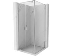 Mexen Exo cabine de douche pivotante 90 x 90 cm, transparent, chrome - 8182-090-090-01-00 54521 5905315406934