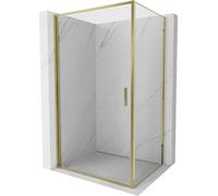 Mexen Exo-B cabine de douche pivotante 95 x 120 cm, transparent, or - 817-095-120-50-00 92084 5907931005331