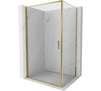 Mexen Exo cabine de douche pivotante 95 x 120 cm, transparent, or - 817-095-120-50-00 92084 5907931005331
