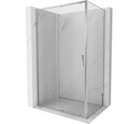 Mexen Exo Duschkabine 140 x 90 cm, transparent, Chrom - 8151-140-090-01-00