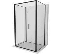 Mexen Exo-F 3S cabine de douche 3 parois pliable 95 x 90 cm, transparente, noire - 816-095-090-70-00-3S 96897 5905315139931