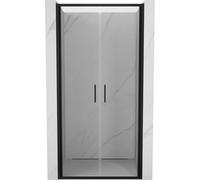 Mexen Exo porte de douche à double battant 80 cm, transparent, noir - 814-080-000-70-00 53699 5905315938503