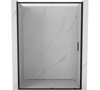 Mexen Exo porte de douche coulissante 135 cm, transparent, noir - 8151-135-000-70-00