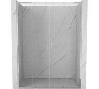 Mexen Exo Porte de douche coulissante 140 cm Chrome Transparent