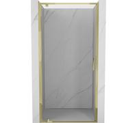 Mexen Exo porte de douche pivotante 80 cm, transparent, doré - 8181-080-000-50-00 59100 5905315970787