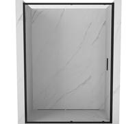 Mexen Exo portes de douche coulissantes 130 cm, transparentes, noires - 8151-130-000-70-00 53606 5905315938763