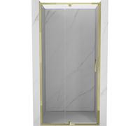 Mexen Exo-R porte de douche pivotante 100 cm, transparente, dorée - 819-100-000-50-00 59111 5905315970893