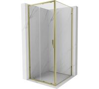 Mexen Exo-S cabine de douche coulissante 90 x 90 cm, transparente, dorée - 8151-090-090-50-00 59167 5905315571076