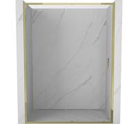 Mexen Exo-S portes de douche coulissantes 140 cm, transparentes, dorées - 8151-140-000-50-00 59065 5905315970435