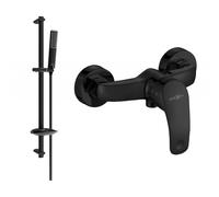 Mexen Fabia DB72 robinet de douche avec ensemble de douche, noir - 74654DB72-70 5908 5907709187924