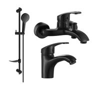Mexen Fabia DF05 ensemble de baignoire, noir - 746503DF05-70 5480 5907709184770