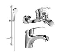 Mexen Fabia DF05 ensemble de bain, chrome - 746503DF05-00 5479 5907709184763