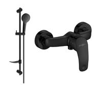 Mexen Fabia DF05 robinet de douche avec ensemble de douche, noir - 74654DF05-70 5907 5907709187900