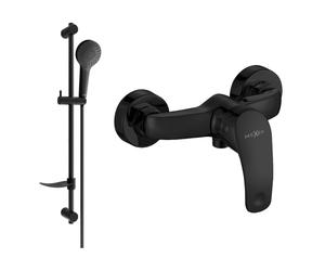 Mexen Fabia DF05 robinet de douche avec ensemble de douche, noir - 74654DF05-70 5907 5907709187900