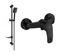Mexen Fabia DF62 robinet de douche avec ensemble de douche, noir- 74654DF62-70 5906 5907709187887