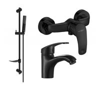 Mexen Fabia DF72 ensemble de douche, noir - 746504DF72-70 5899 5907709184855