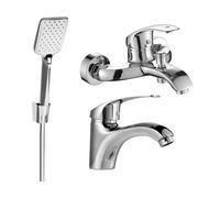 Mexen Fabia R62 ensemble de baignoire, chromé - 746503R62-00 5495 5907709187818