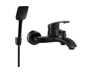 Mexen Fabia R62 robinet de baignoire avec ensemble de douche, noir - 74653R62-70 5508 5907709188006