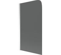 Mexen Felix Pare-baignoire 1 vantail 70 x 140 cm, Noir graphite, Chrome - 890-070-001-01-40