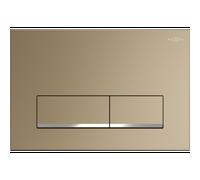 Mexen Fenix 12 bouton de chasse d'eau, doré champagne - 601204 25602 5905315068071