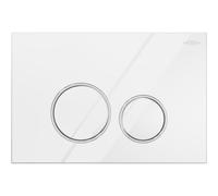 Mexen Fenix Air 05 bouton de chasse pneumatique, blanc brillant - 6A0500 53295 5905315949486
