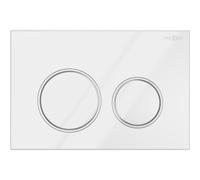 Mexen Fenix Air 07 XS bouton de chasse pneumatique, blanc brillant - 6A0700 53299 5905315949868