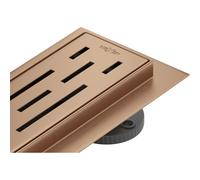 Mexen Flat 360° M01 caniveau linéaire pivotant 60 cm, cuivre brossé - 1C20060-40 84147 5905315729804